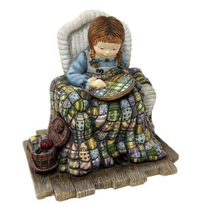 Special Friends Quilting Katie Figurine Sherri Buck Baldwin First Edition 2000
